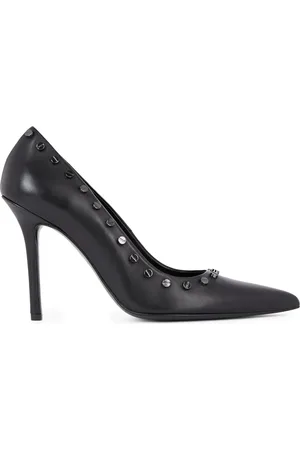 The Kooples Calfskin Stud-Embellished Pumps