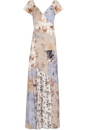 AllSaints Floral Patch Lala Maxi Dress