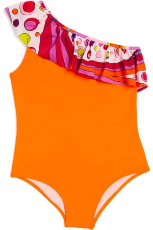 PUCCI Junior One-Shoulder Swimsuit
