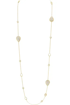 Boucheron Yellow Gold and Diamond Serpent Bohème Long Necklace