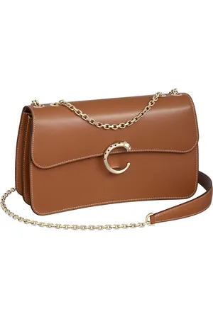 Cartier Small Calfskin Panthère de Chain Bag