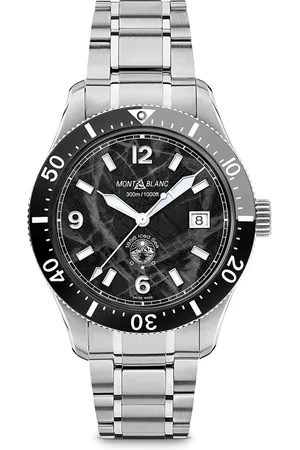 Montblanc Stainless Steel 1858 Iced Sea Automatic Date Watch