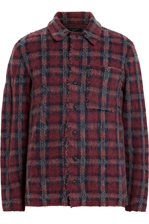 AllSaints Check Austin Cardigan