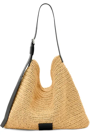 AllSaints Paper Straw Asha Shoulder Bag