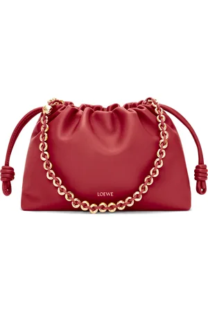 Loewe Medium Leather Flamenco Clutch Bag