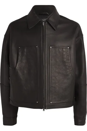 AMIRI Leather Quad Jacket