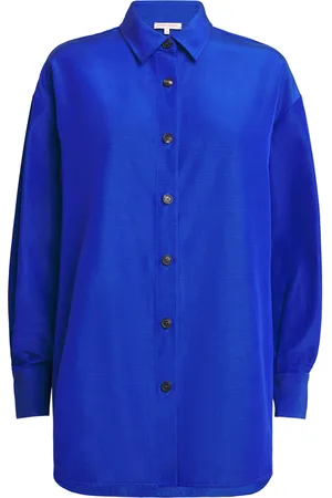 Carolina Herrera Cotton-Blend Oversized Shirt