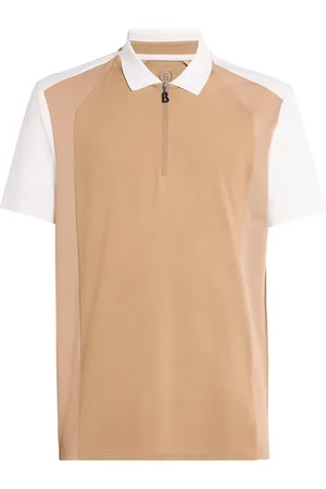 Bogner Contrast Zip-Up Polo Shirt