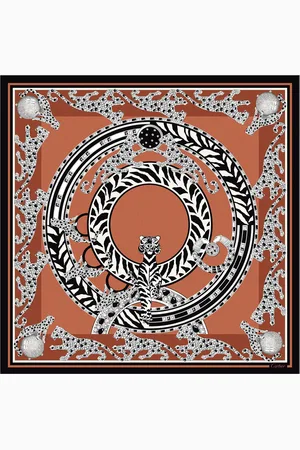 Cartier Silk Panthère Reissue Scarf