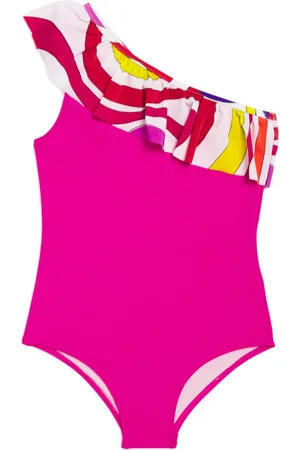 PUCCI Junior One-Shoulder Swimsuit