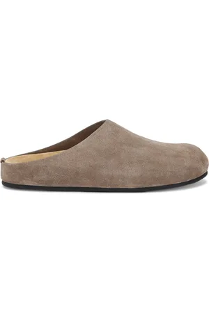 The Row Hugo Suede Slides