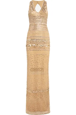 Zuhair Murad Embellished V-Neck Gown