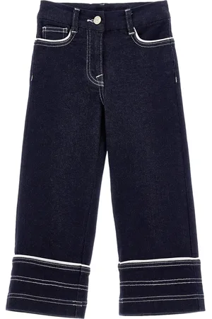 MONNALISA Heart-Pocket Jeans
