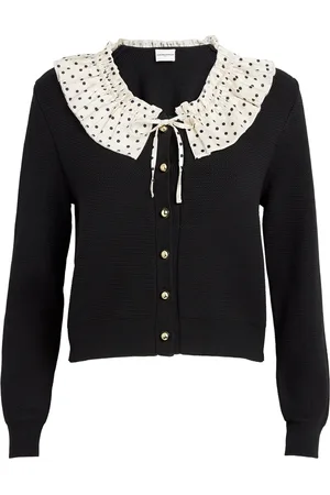 Claudie Pierlot Knitted Collared Cardigan