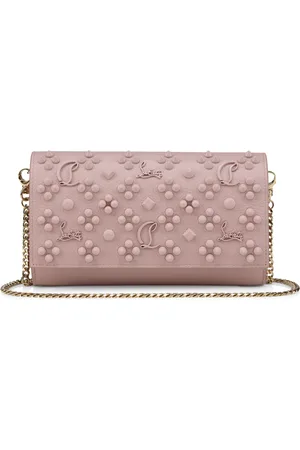 Christian Louboutin Paloma Calfskin Chain Wallet