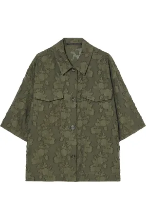 Persona by Marina Rinaldi Fil Coupé Floral Pontile Shirt