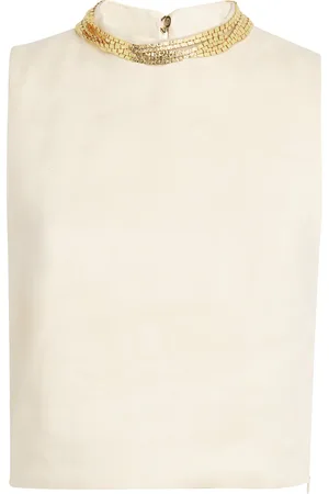 Sandro Necklace-Embellished Top