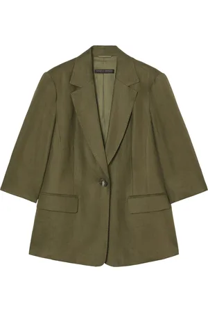 Persona by Marina Rinaldi Linen Sabadel Blazer