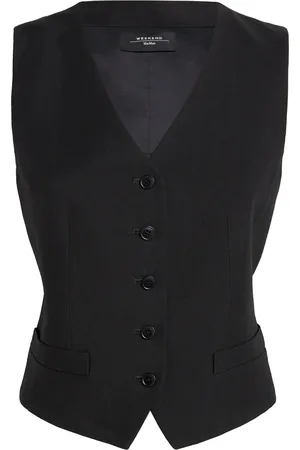 Max Mara Single-Breasted Waistcoat