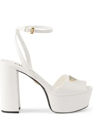 Prada Nappa Leather Platform Sandals 115