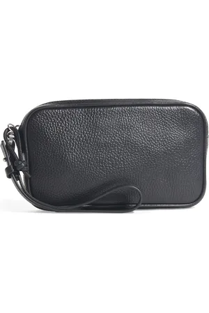 Emporio Armani Leather Wash Bag