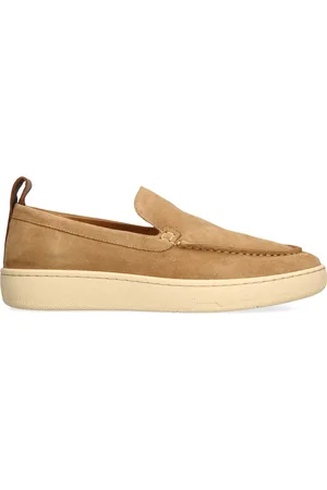 Lanvin Suede Slipper Loafers