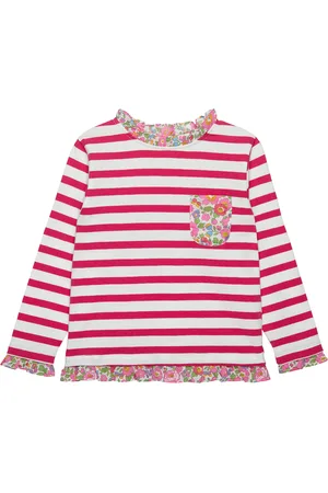 FrenchTrotters Floral-Detail Betsy Top