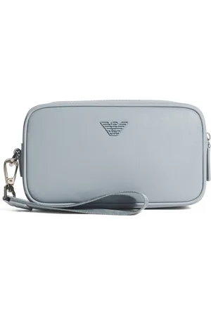 Emporio Armani Faux Leather Wash Bag