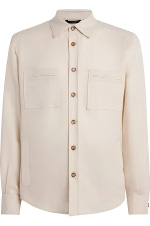 COLOMBO Cashmere-Linen Overshirt