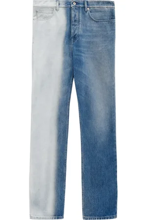 Loewe Two-Tone Straight Jeans