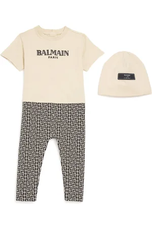 Balmain Playsuit and Hat Set