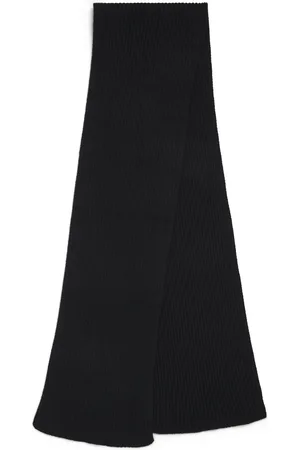 JOHN SMEDLEY Wool-Cashmere Stark Scarf