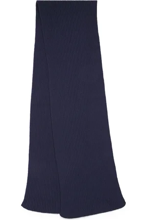 JOHN SMEDLEY Wool-Cashmere Stark Scarf