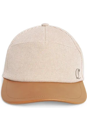 Christian Louboutin Enky Leather-Trim Cap