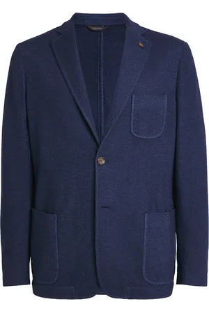 COLOMBO Kid Cashmere-Silk Fleece Blazer