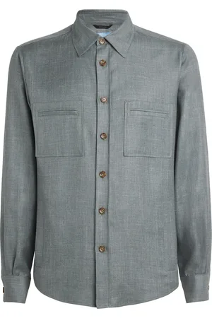 COLOMBO Cashmere-Silk-Linen Overshirt