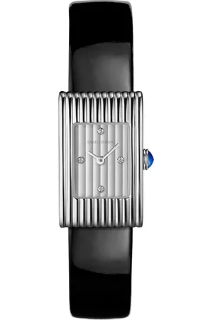 Boucheron Stainless Steel and Diamond Reflet Watch