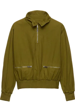 Prada Cotton Half-Zip Sweatshirt