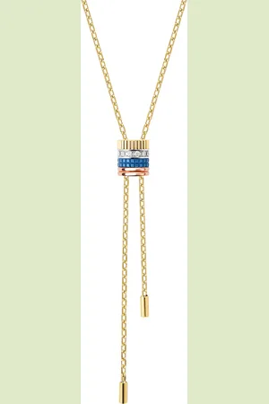 Boucheron Mixed and Diamond Quatre Blue Edition Necklace