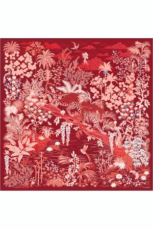 Cartier Silk Panther Scarf
