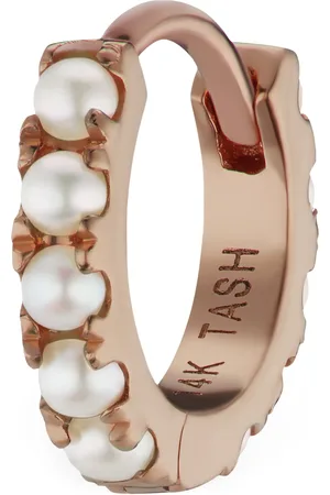 Maria Tash Pearl Eternity Hoop Earring