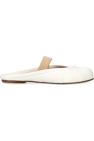 Maison Margiela Leather Tabi Ballerina Mules