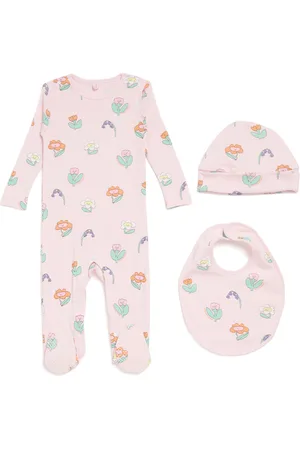 Stella McCartney Floral All-In-One and Hat Set