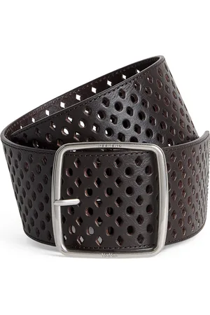 Max Mara Leather Perforated Belt