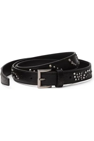 Prada Leather Madras Belt