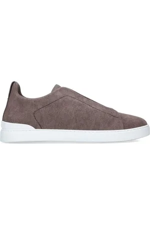 Ermenegildo Zegna Canvas Triple Stitch Sneakers
