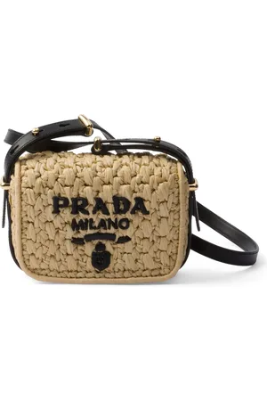 Prada Woven Cross-Body Bag