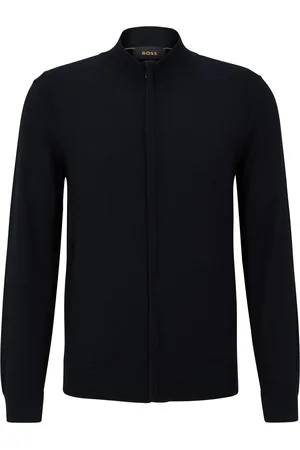 HUGO BOSS Wool-Cashmere-Silk Cardigan
