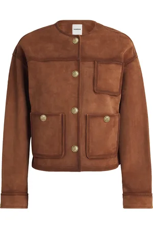 Sandro Suede Jacket