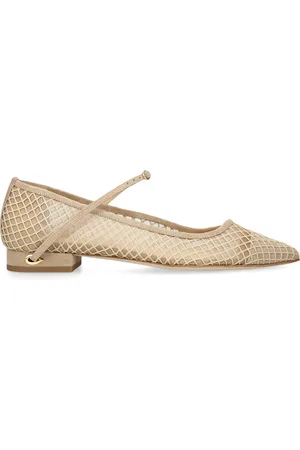 Jennifer Chamandi Mesh Lorenzo Ballet Flats